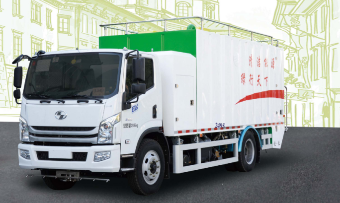 純電動垃圾桶清洗車