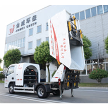 純電動(dòng)自裝卸式垃圾車(chē)